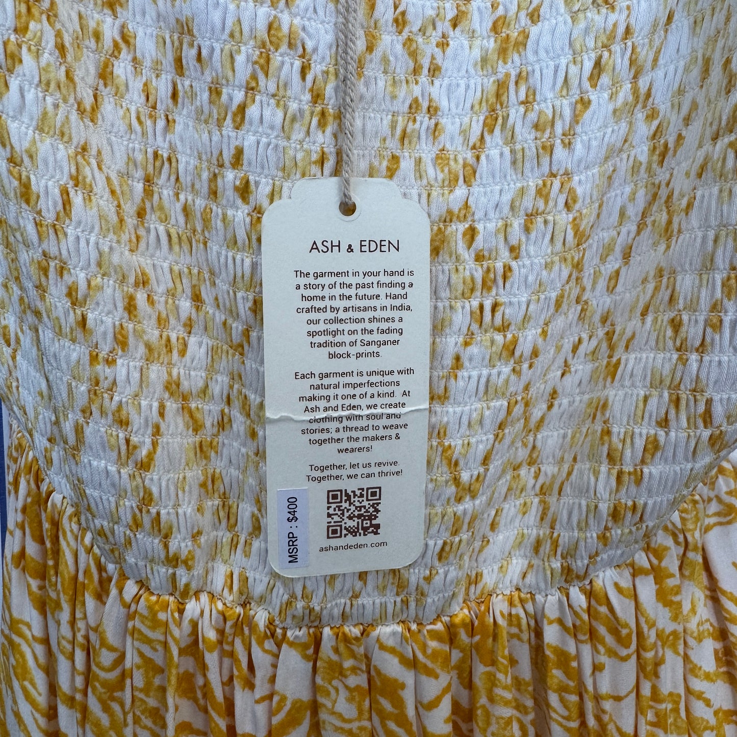Ash & Eden Yellow Floral Maxi Dress Brand New Mediu,