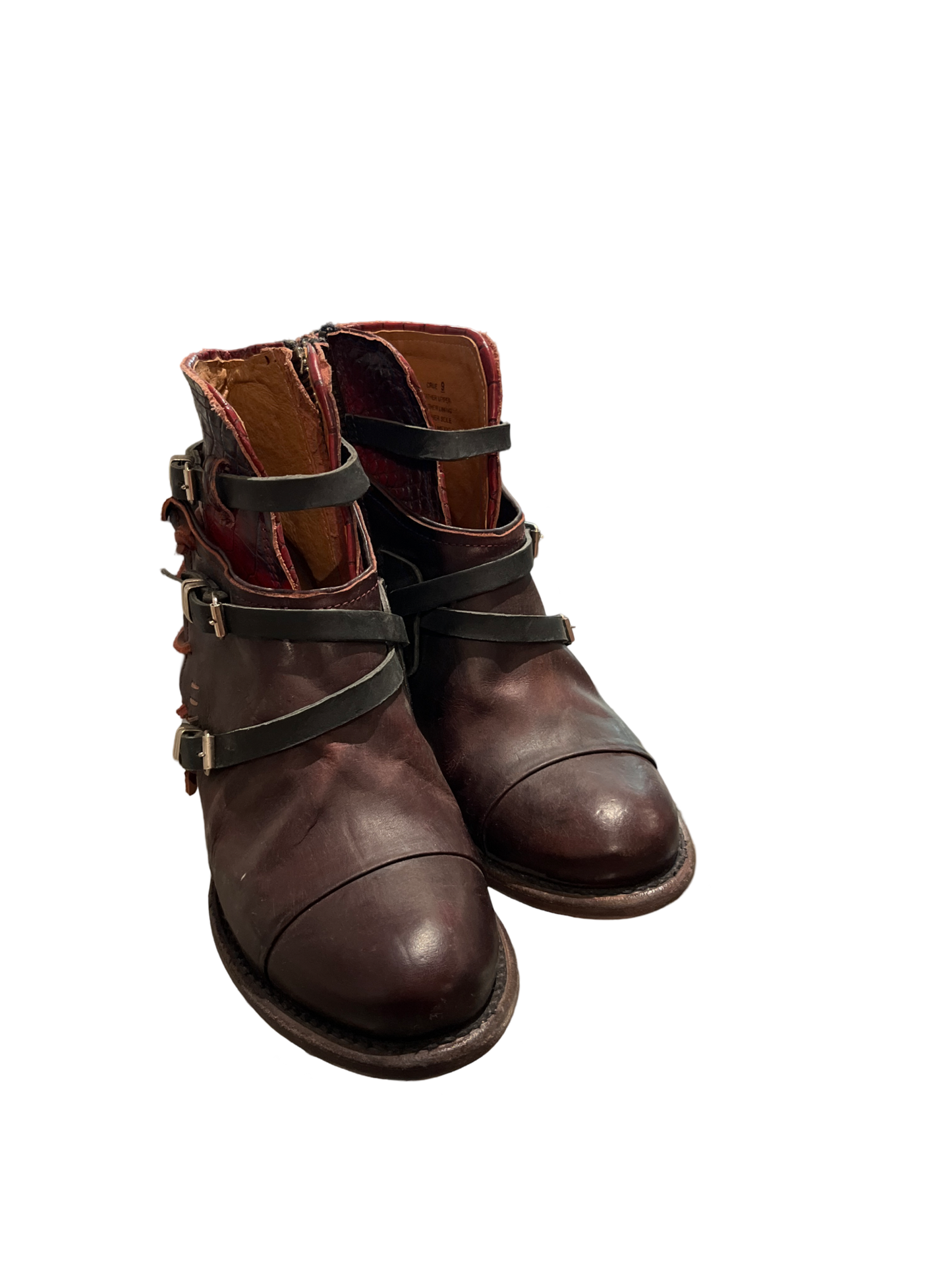 Freebird  Leather Crue Boots  size 8