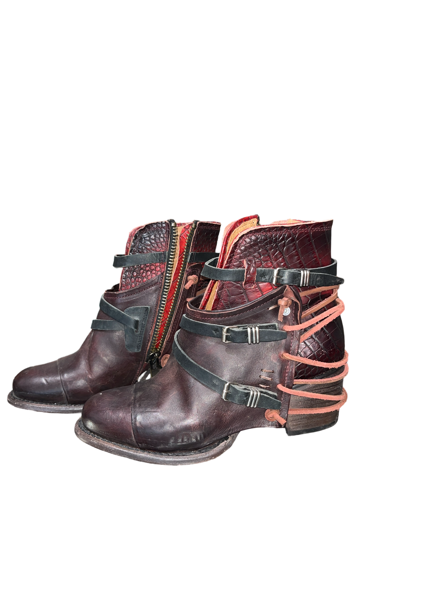 Freebird  Leather Crue Boots  size 8