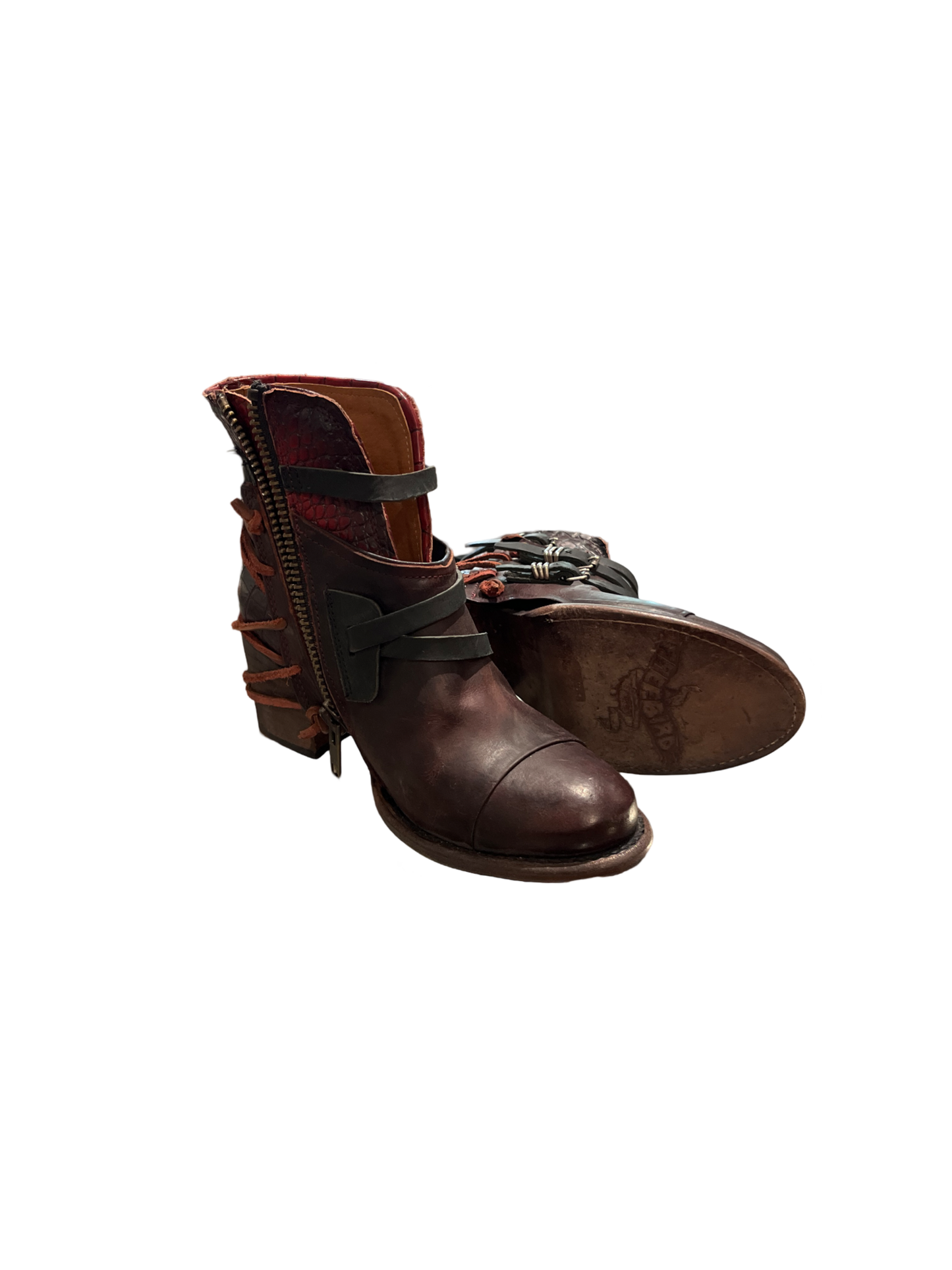 Freebird  Leather Crue Boots  size 8
