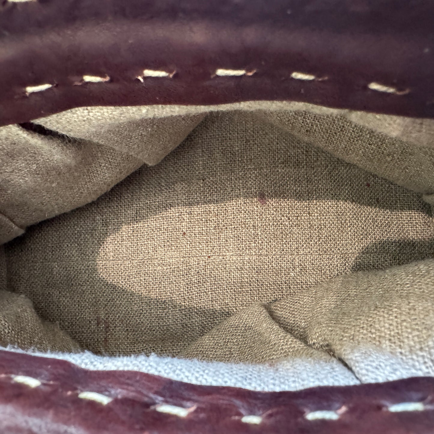 Henry Beguelin Snake Embossed Leather Clutch in Plum