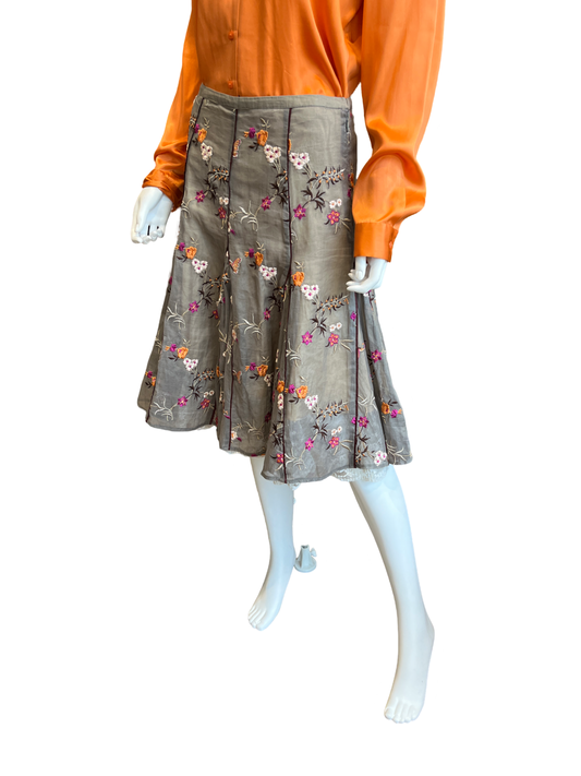 Lithe Anthropologie Butterfly Skirt /6