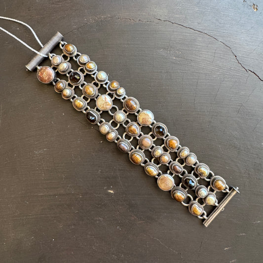 Echo the Dreamer Signature Mars and Valentine Silver Bracelet