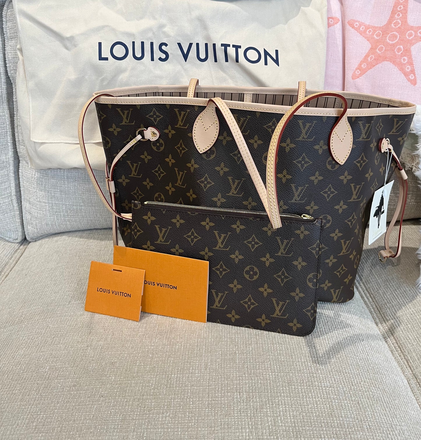 Louis Vuitton Never Full Monogram MM