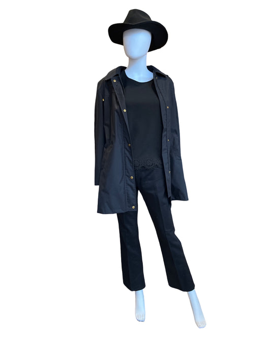 Burberry Kayla Coat Black Size 10R