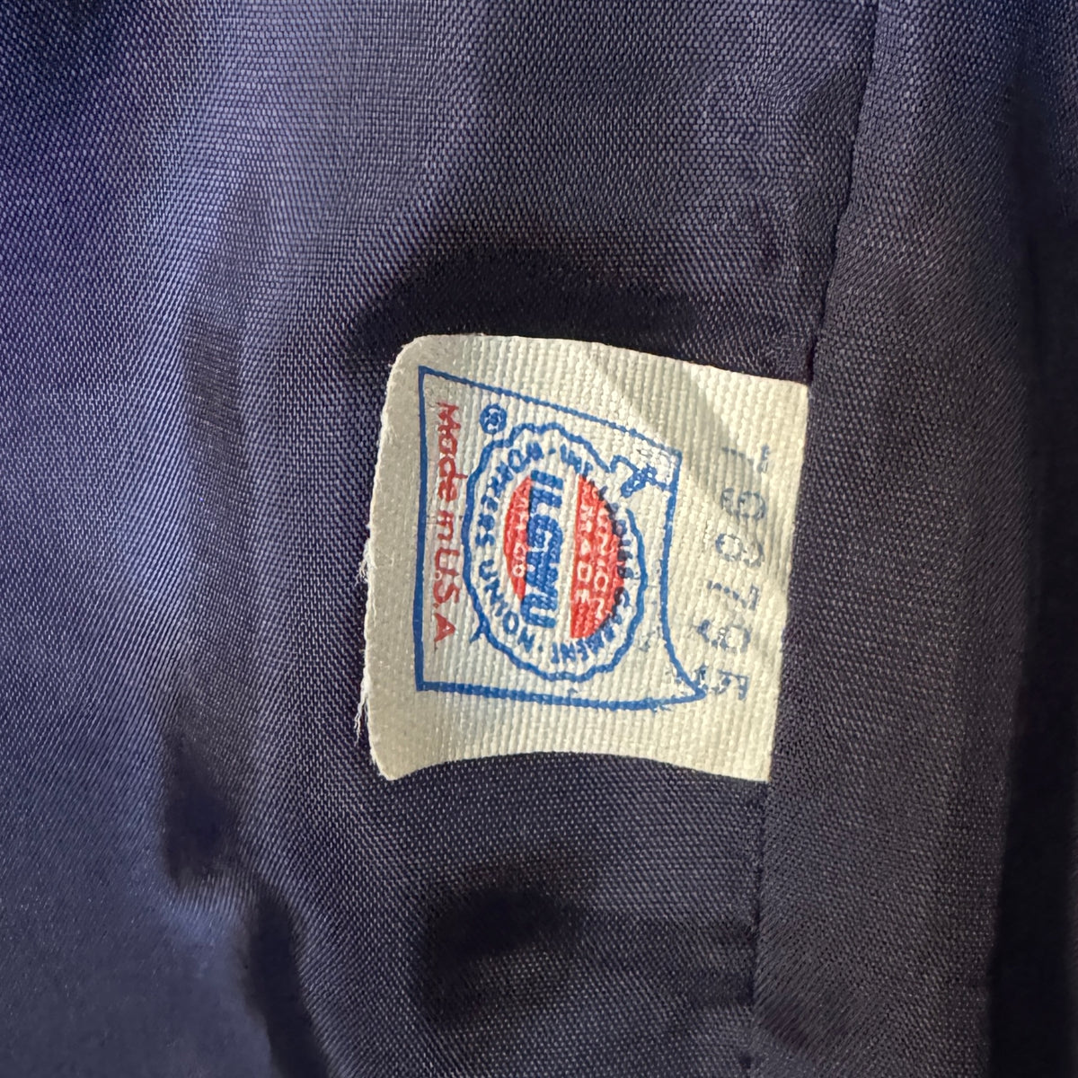 Vintage Ralph Lauren Navy Wool Royal Crest Blazer Size 10