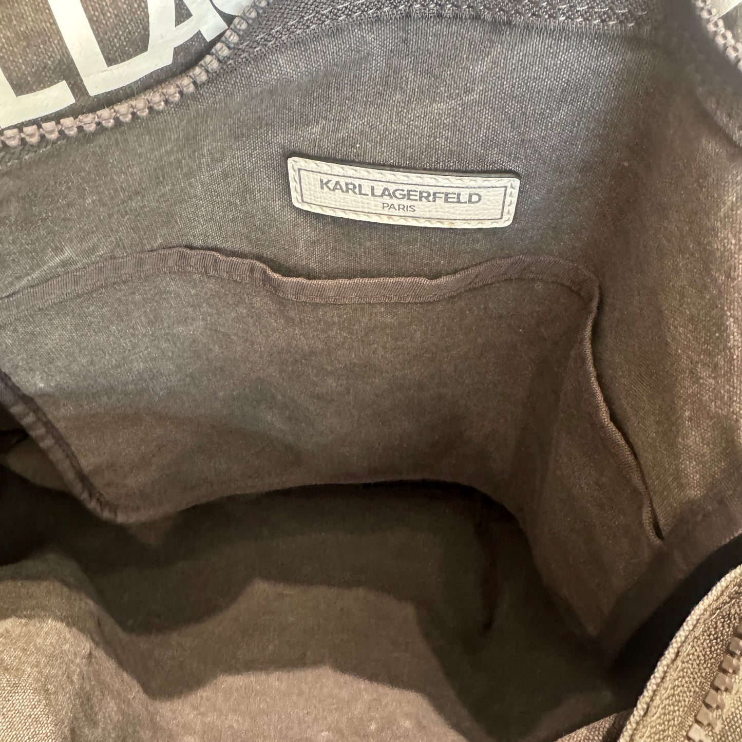 Karl Largerfeld Paris Tote Bag