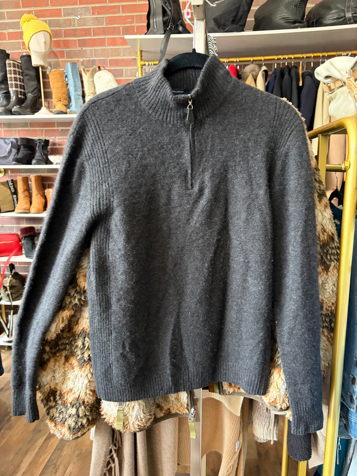 Allen Solly Cashmere Grey Weater