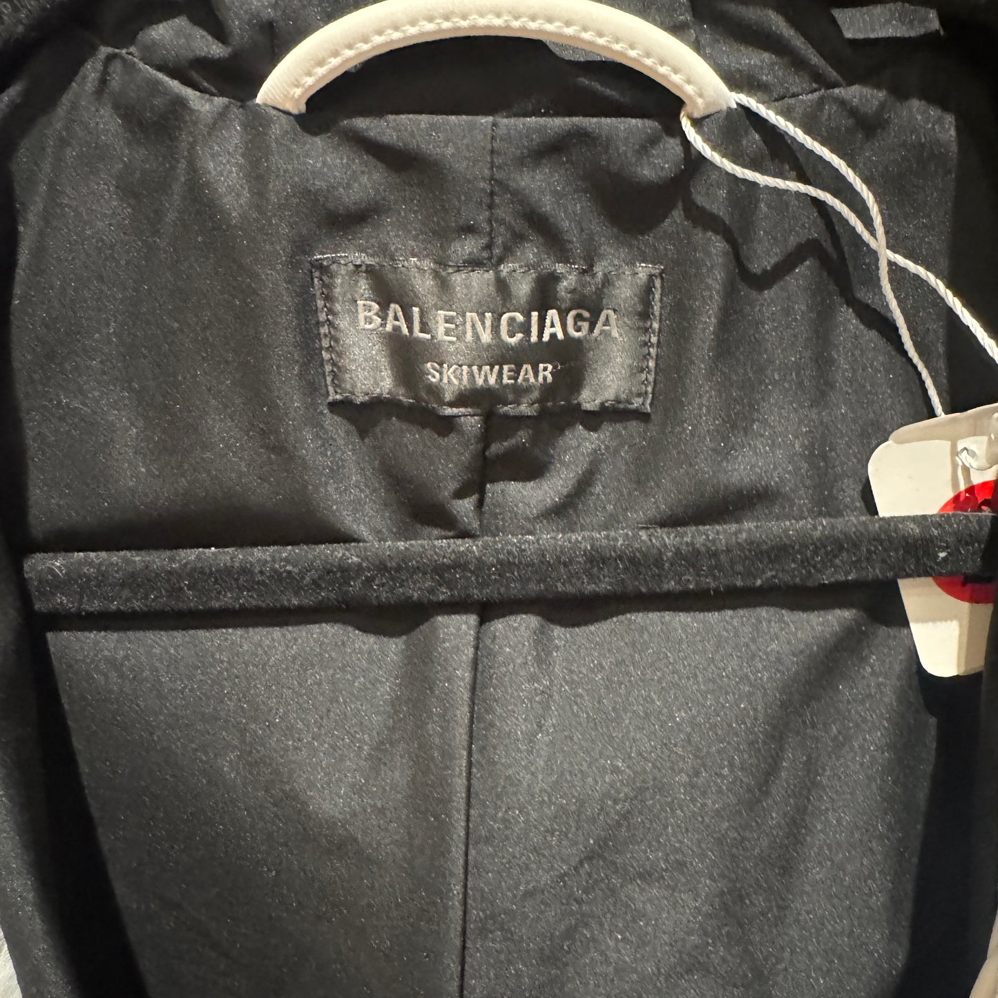 Balenciaga 3B Sports Icon Ski Hourglass Parka White Size 38