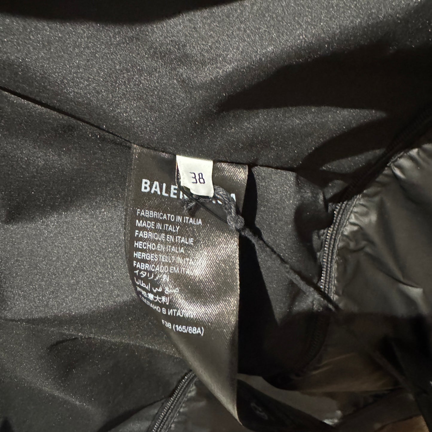 Balenciaga 3B Sports Icon Ski Hourglass Parka White Size 38