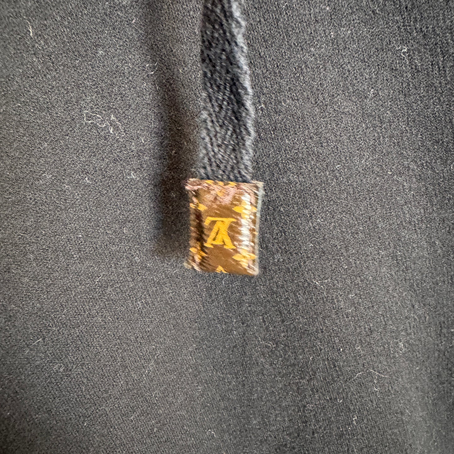 Louis Vuitton Stamp Hooded Zip Up Sweatshirt Size Small