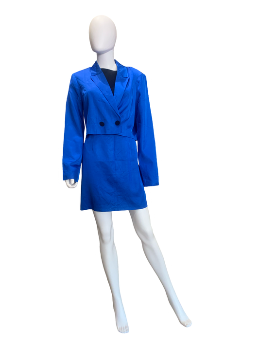Anthropologie Mare Mare Blazer Top & Skirt Set