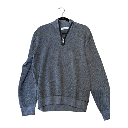 Ermenegildo Zegna Pure Cashmere Suede Zipper Trim