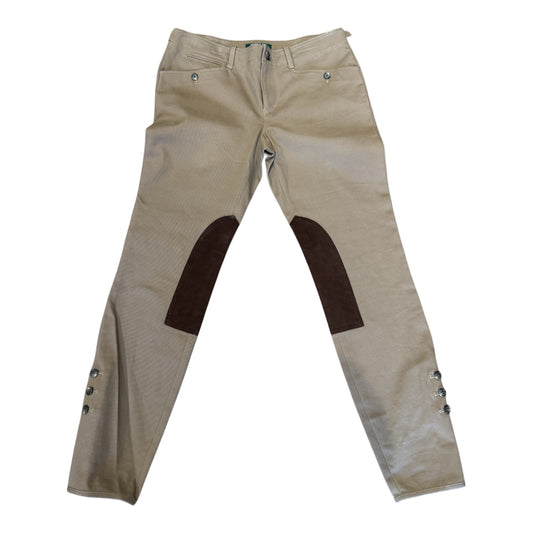 Lauren RALPH LAUREN Equestrian Women’s Riding Pants Beige Tan Brown Size 6