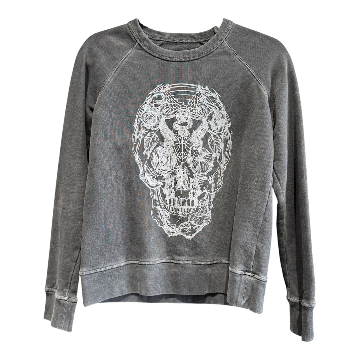 Zadig & Voltaire James Bis Grey Sweatshirt XS