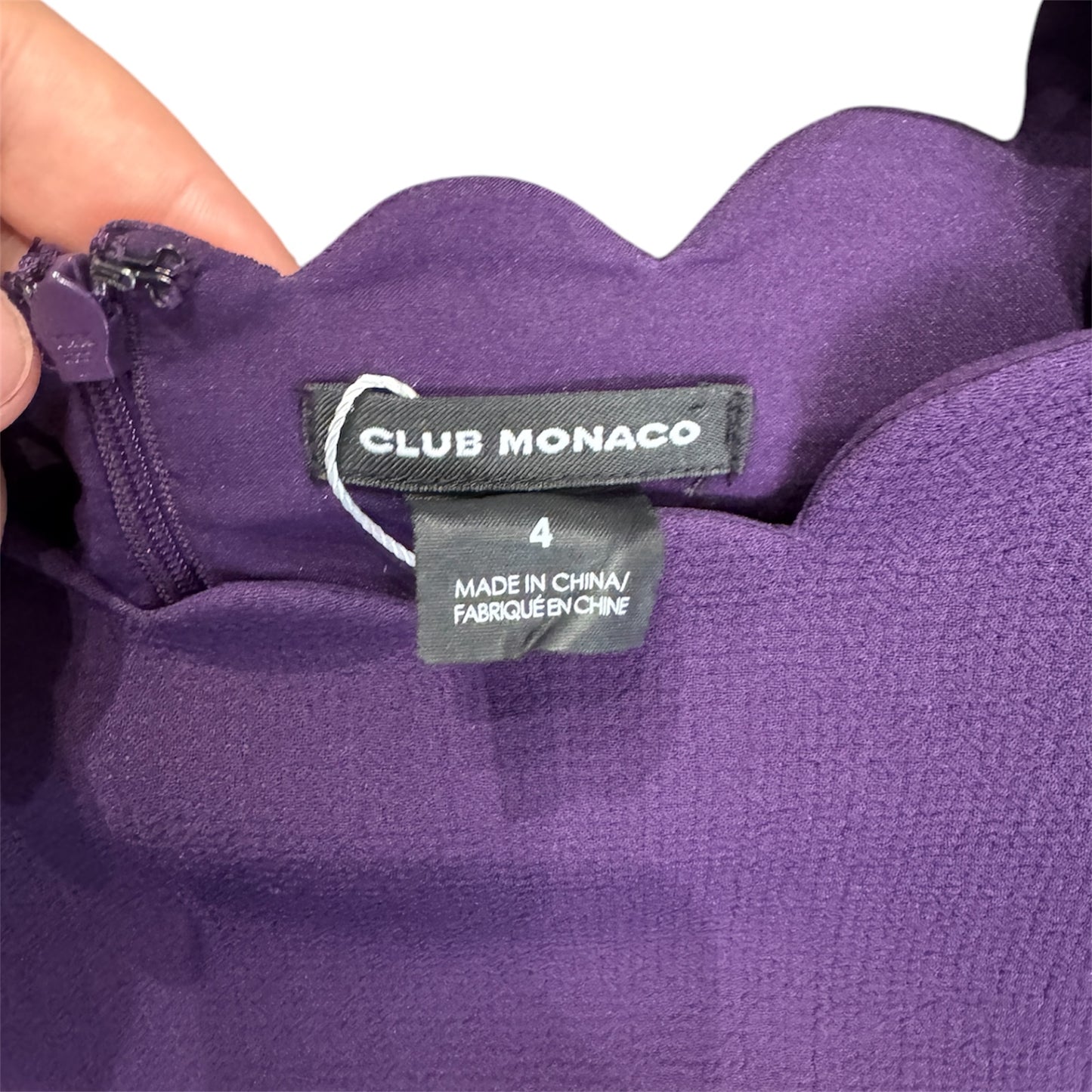 Club Monaco Purple Dress Size 4