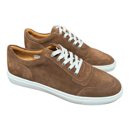 Harrys of London Brown Suede Sneakers Men 42.5