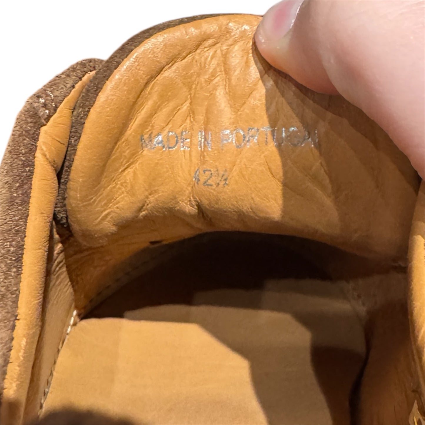 Harrys of London Brown Suede Sneakers Men 42.5
