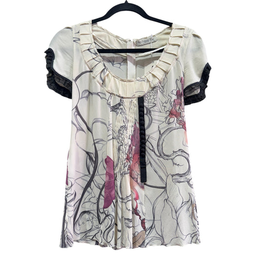 Prada Vintage 2008 Fairy Collection Blouse Size 38