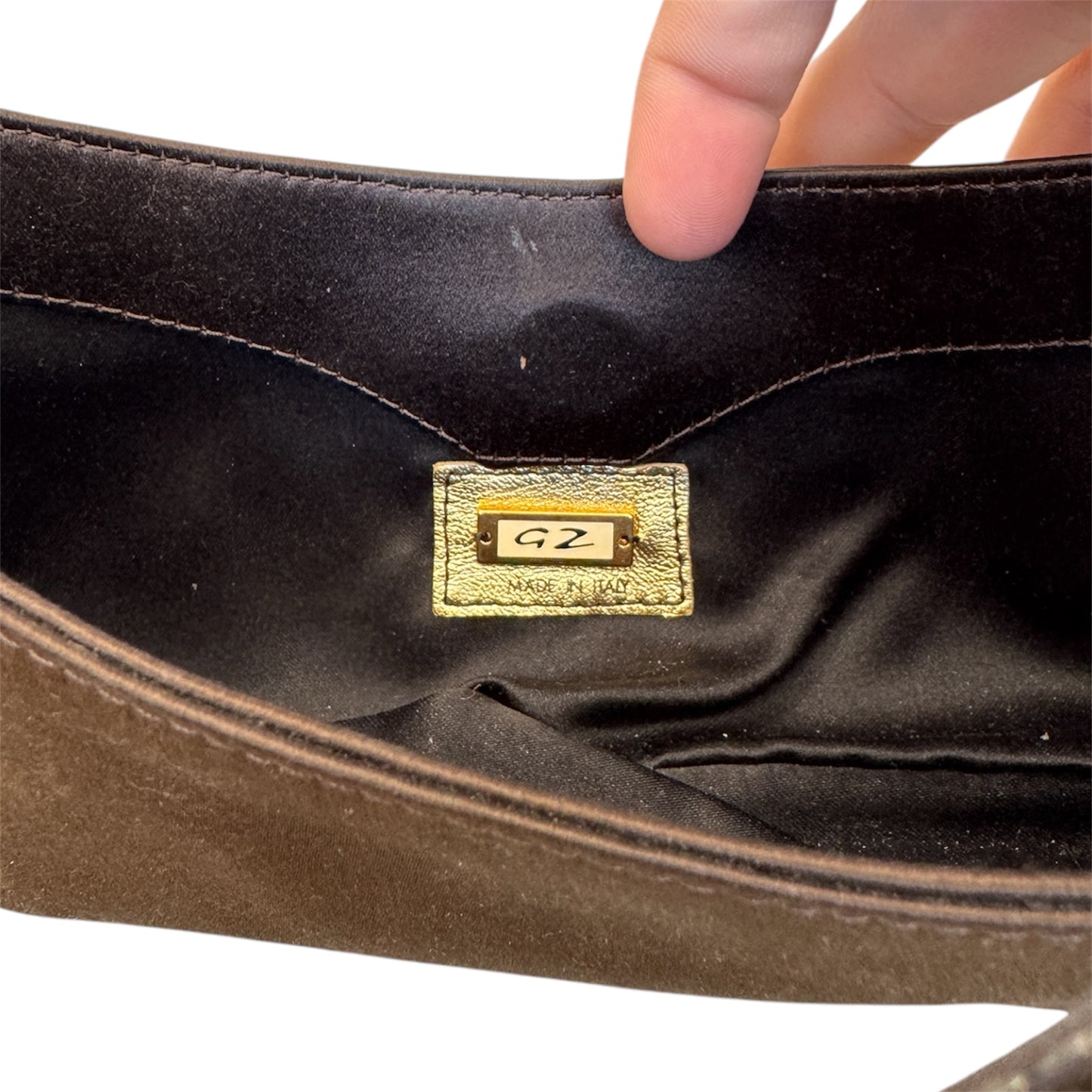 Giuseppe Zanotti Chocolate Baguette Bag