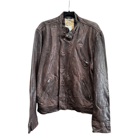 Converse John Varvatos Leather Jacket Size 3