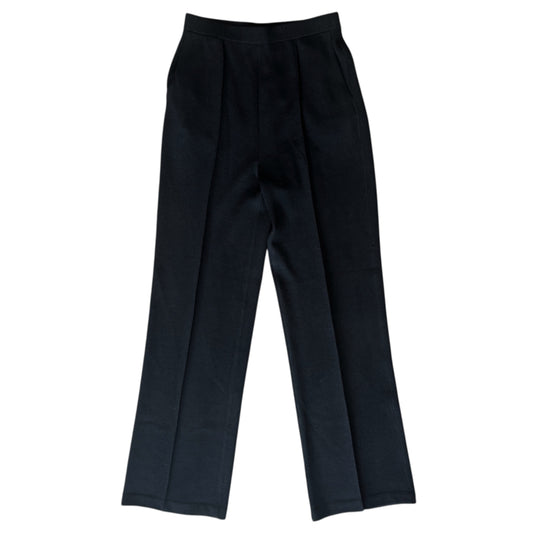 St John Black Wool Dress Pant Size 4 black