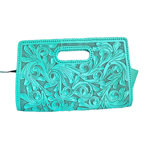Origenes By David Luna Reina Leather Envelope Top Handle