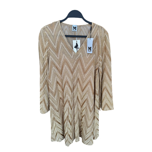 New Missoni Gold Dress Size Large