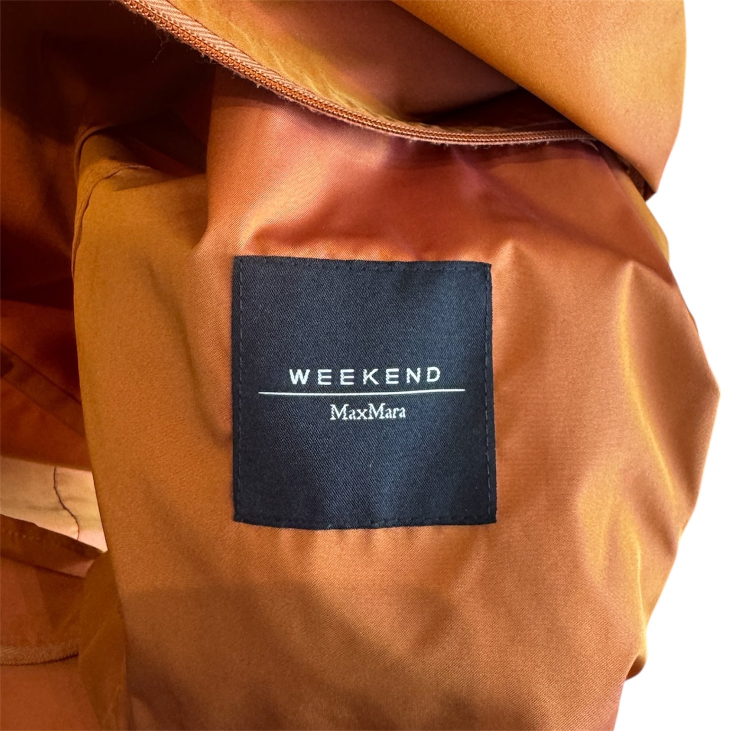 Weekend Max Mara Burnt Orange Jacket Size 42