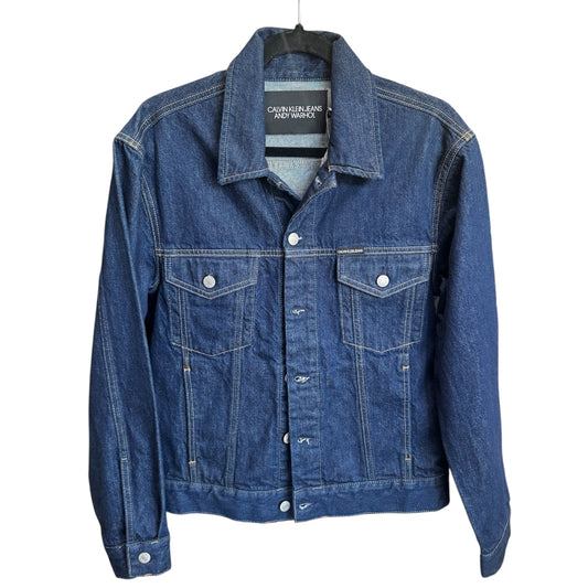 Calvin Klein By RAF Simons Andy Warhol Denim Jacket Small