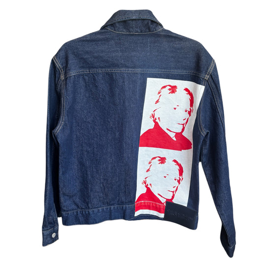 Calvin Klein By RAF Simons Andy Warhol Denim Jacket Small