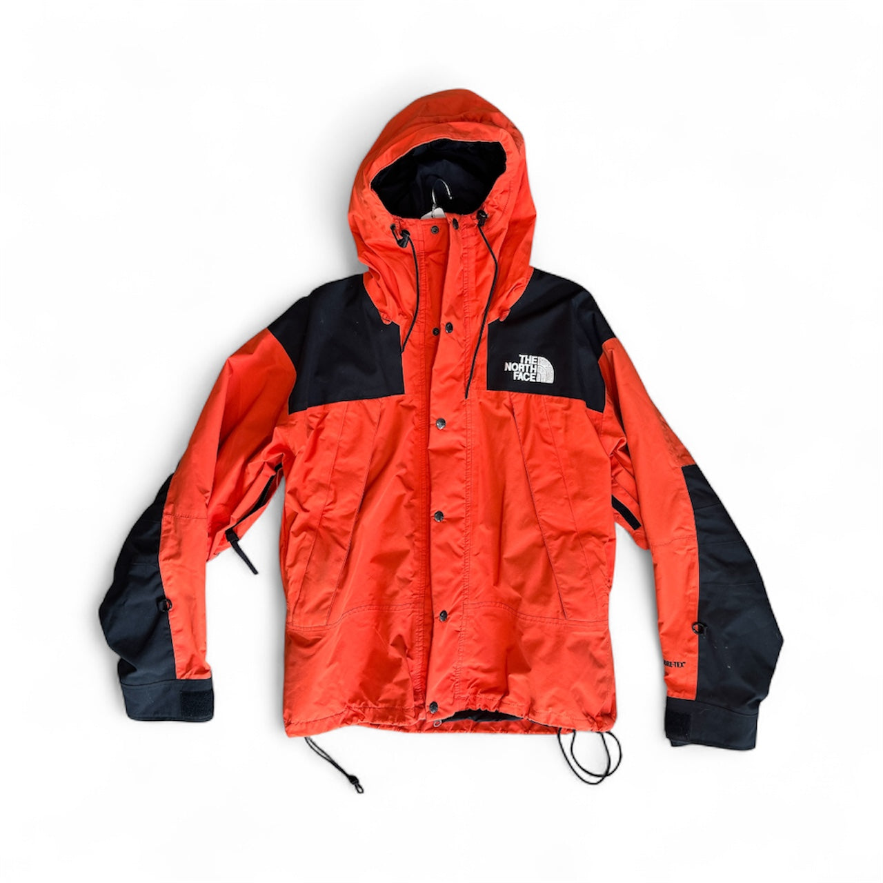 The North Face Mountain Guide Parka Orange and Black Medium Men's