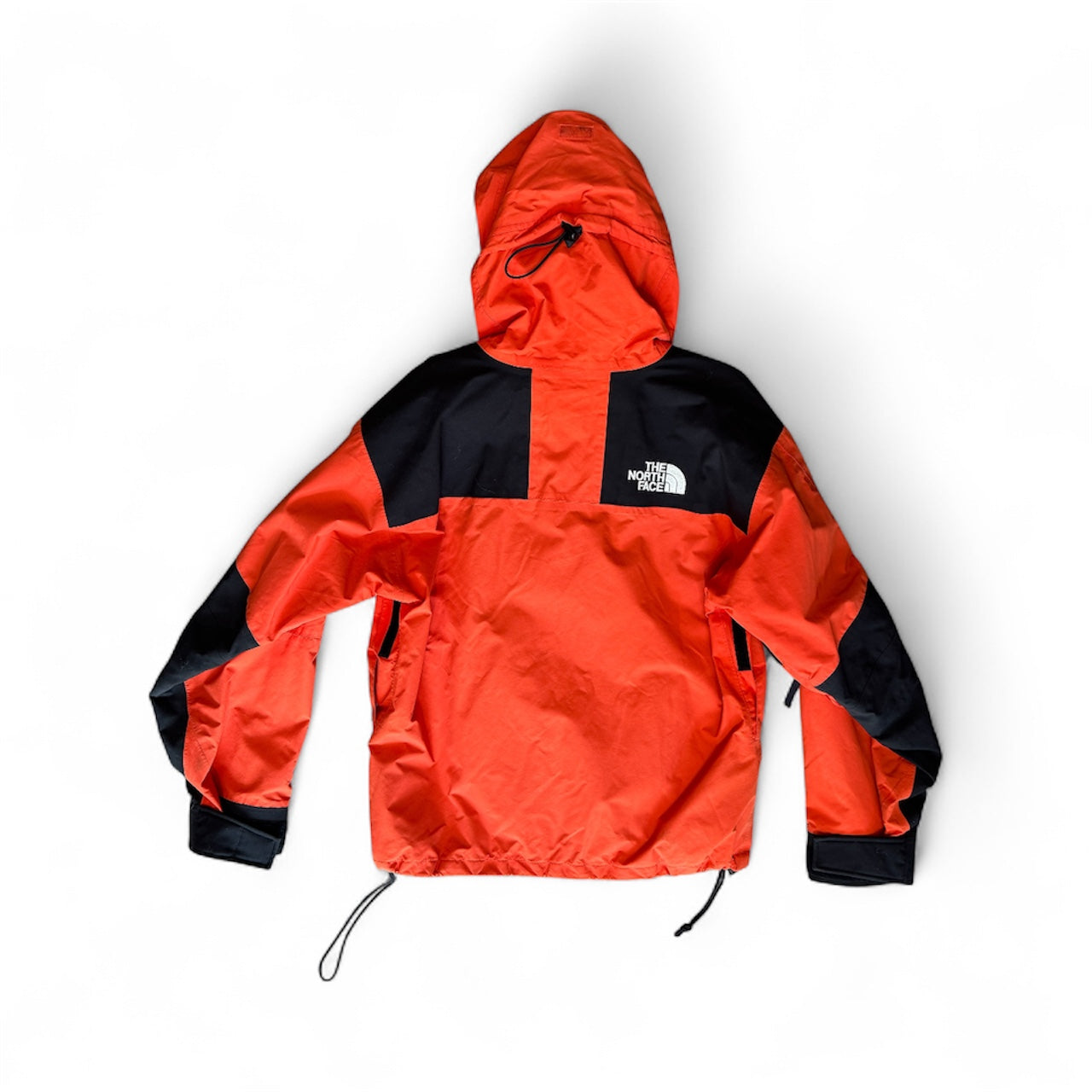 The North Face Mountain Guide Parka Orange and Black Medium Men's