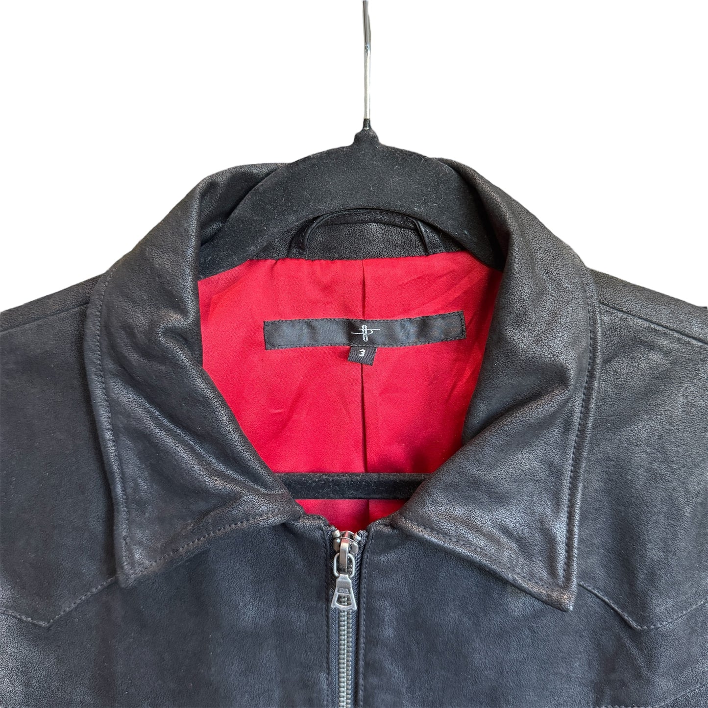Japanese Leather Pig Skin Jacket Size 3