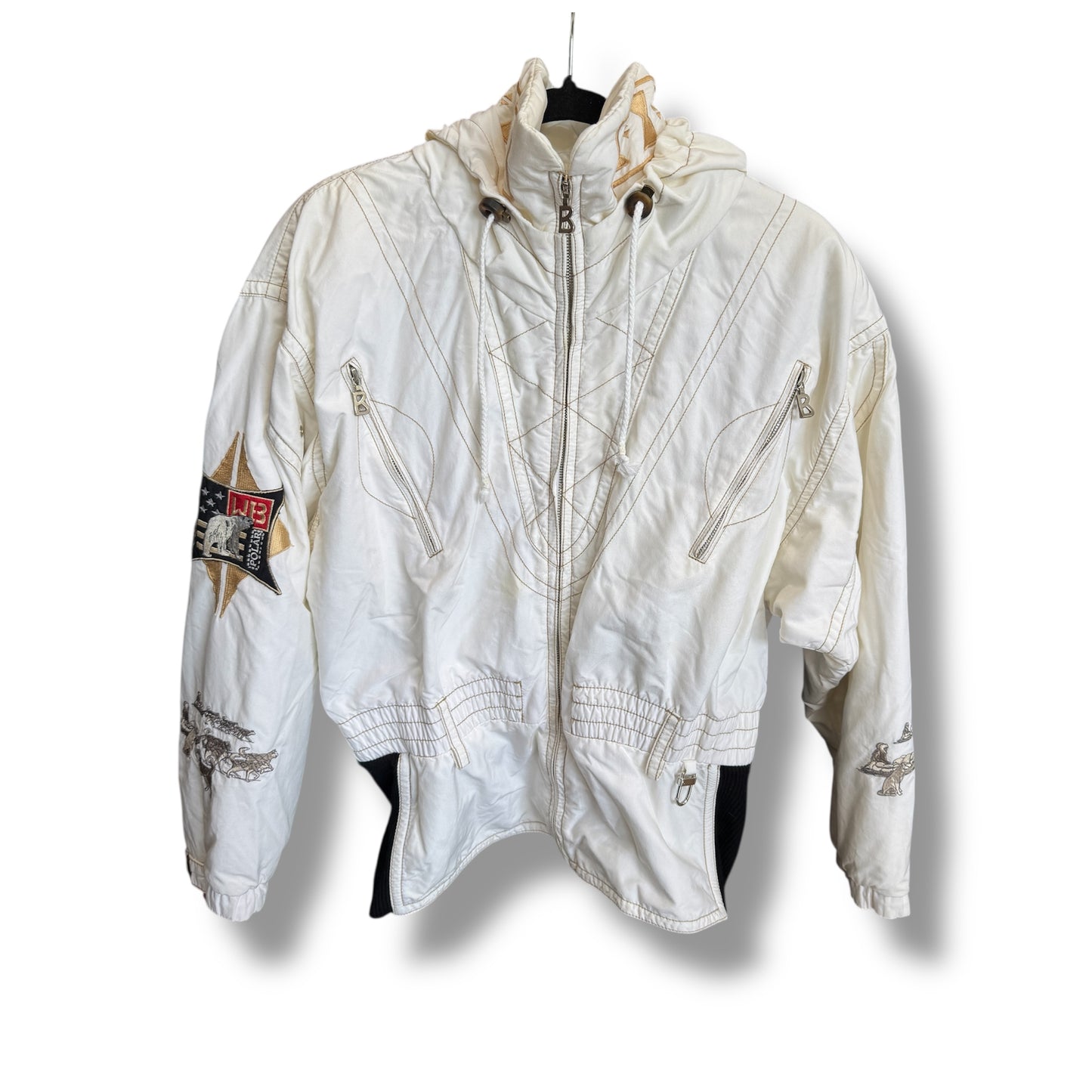 Bogner Vintage Ski Hooded Jacket Size 12