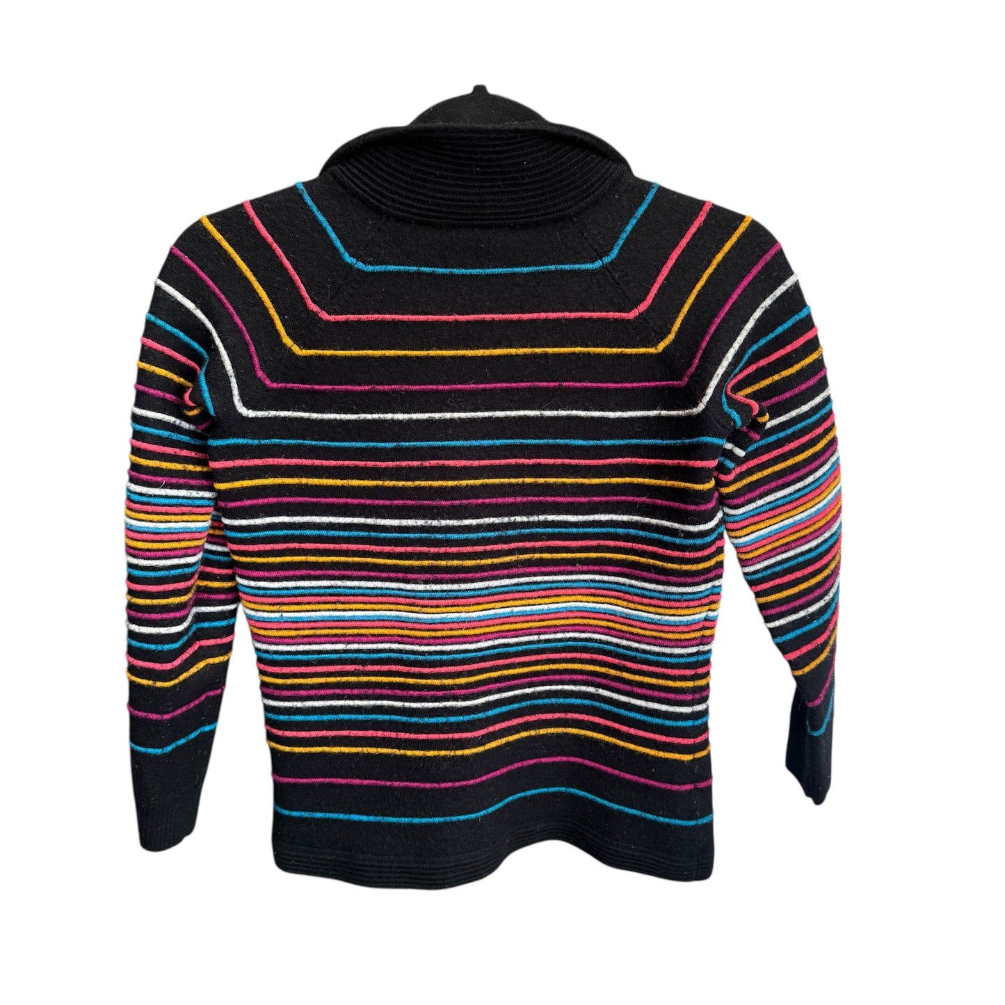 Spyder Merino Wool Blend Multicolor Half Zip Sweater Size Medium