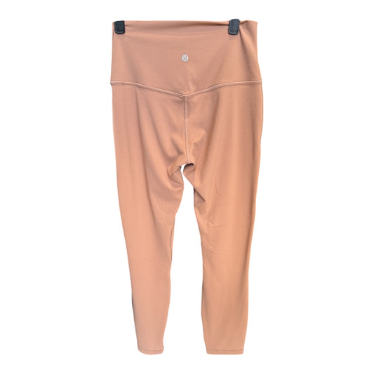 Lululemon Align HR Pant 25" in Pink Salmon Size 6