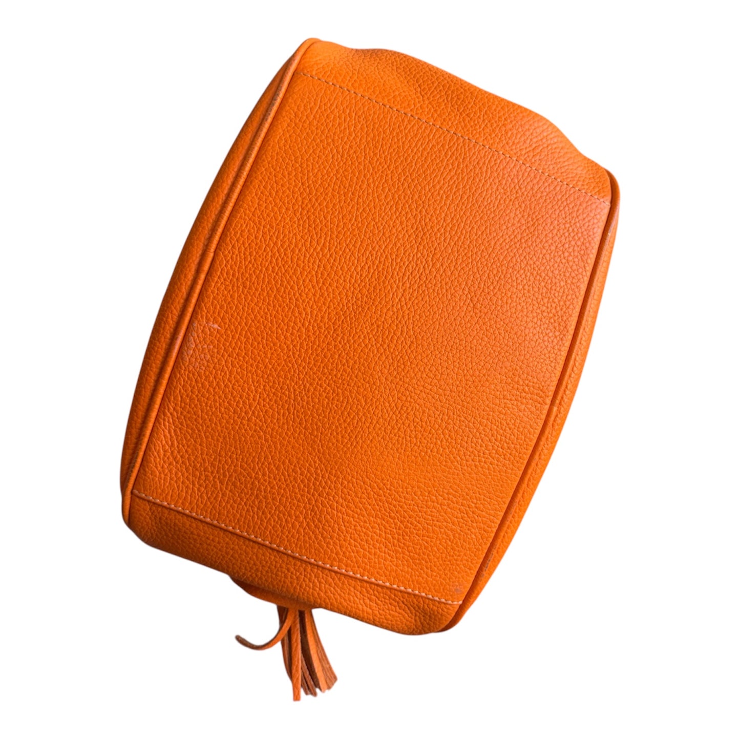 Daniella Ortiz Orange Leather GIGI Bag