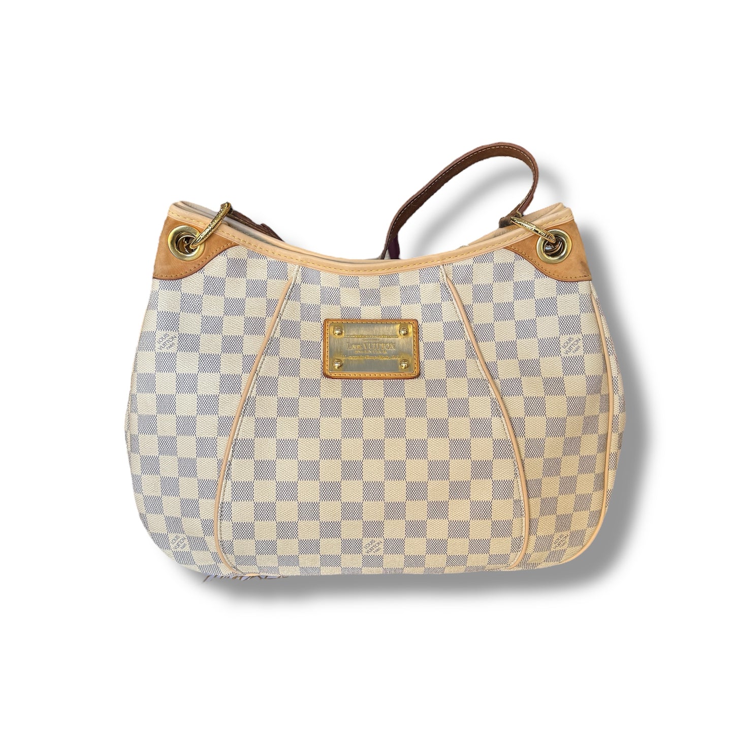 Louis Vuitton Galliera Shoulder Bag PM Damier Azur Canvas