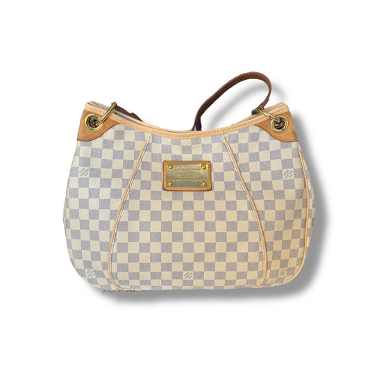 Louis Vuitton Galliera Shoulder Bag PM Damier Azur Canvas