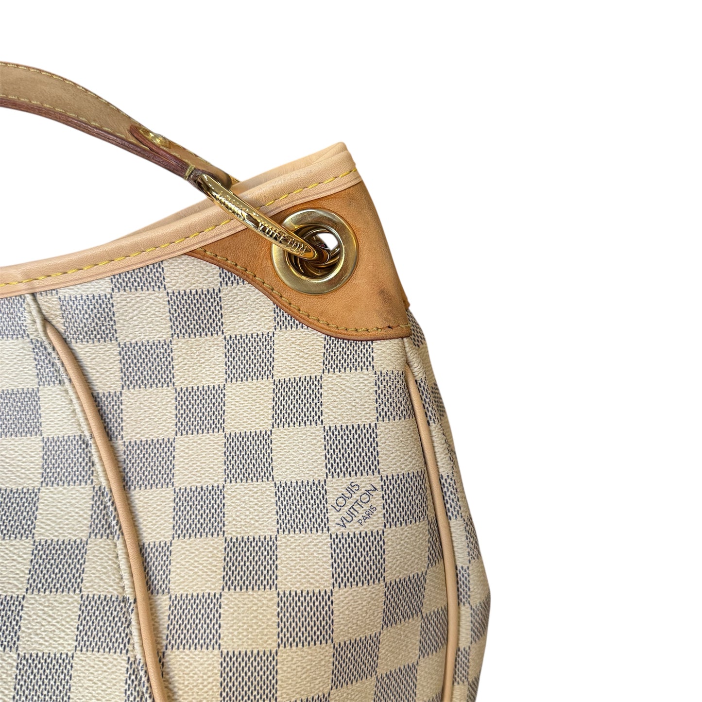 Louis Vuitton Galliera Shoulder Bag PM Damier Azur Canvas