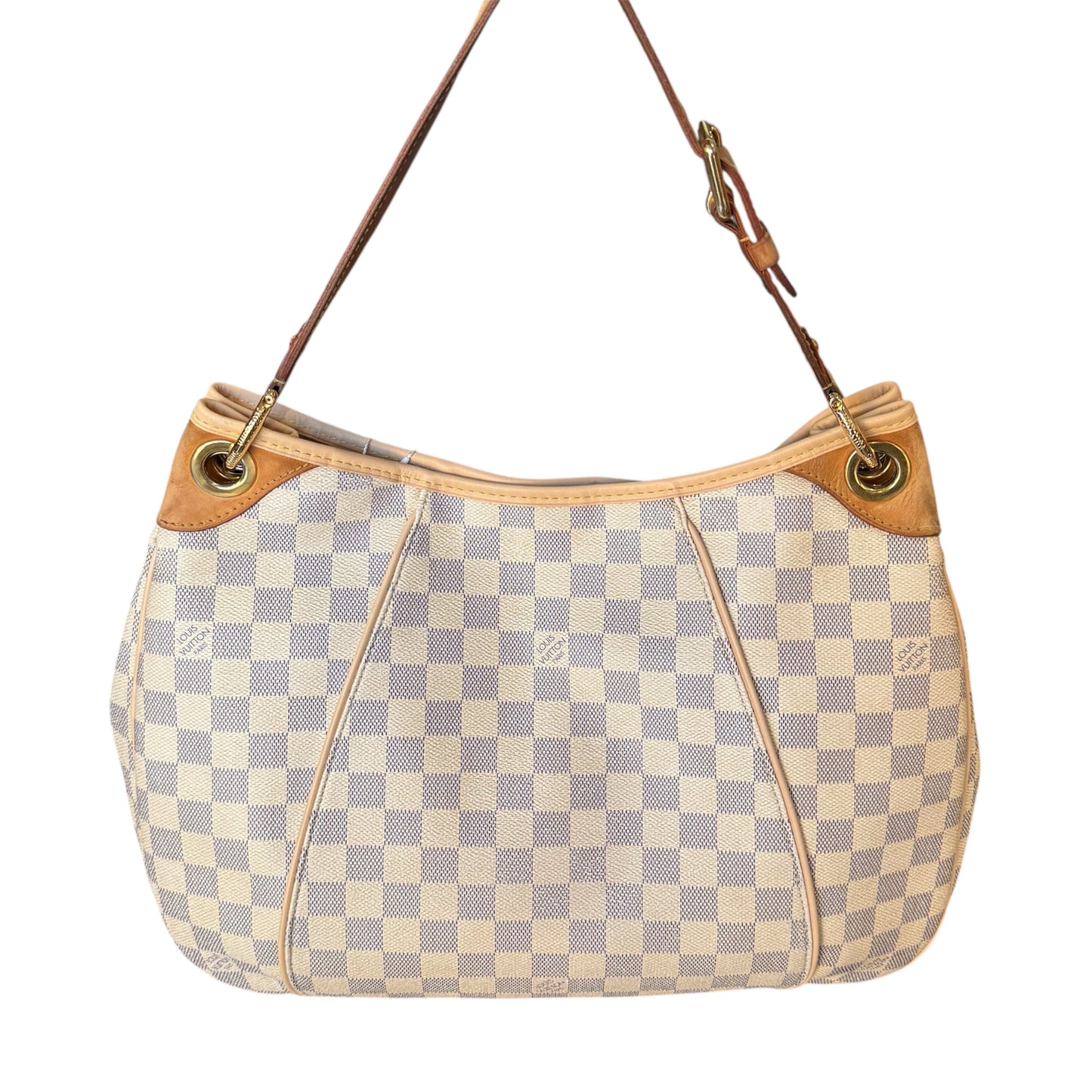 Louis Vuitton Galliera Shoulder Bag PM Damier Azur Canvas