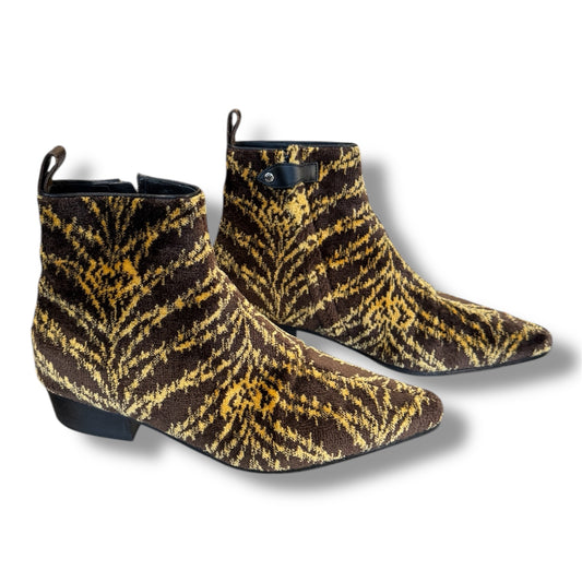 Louis Vuitton Pre-Fall 2015 Terrycloth Monogram Boots Size 37.5