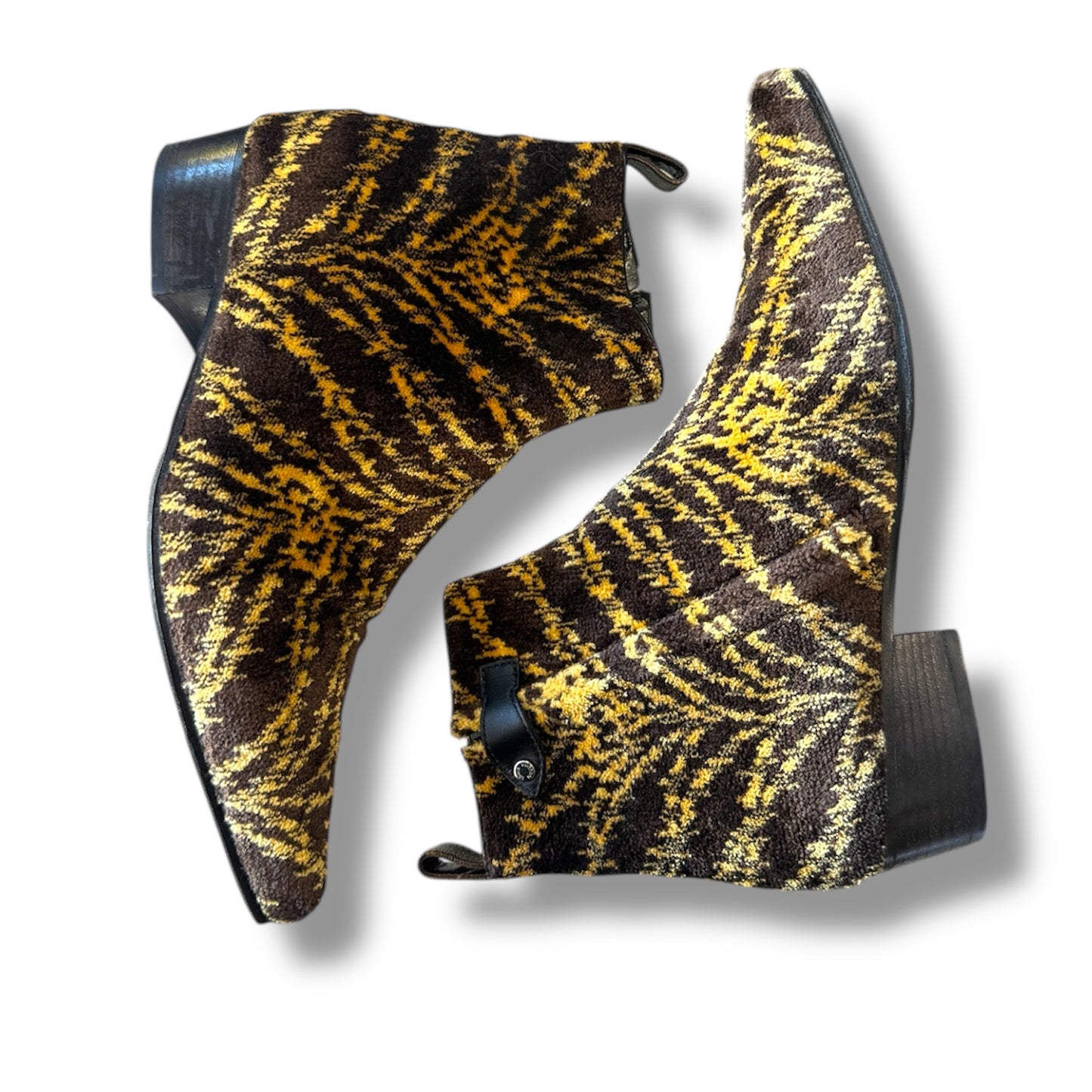 Louis Vuitton Pre-Fall 2015 Terrycloth Monogram Boots Size 37.5