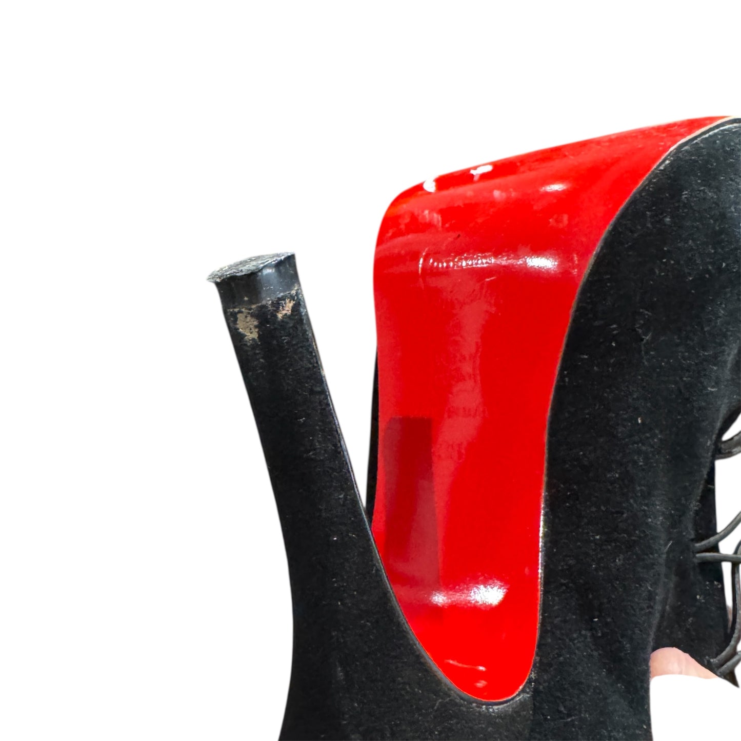 Christian Louboutin Supra Fifre 120 Suede Boots Size 38