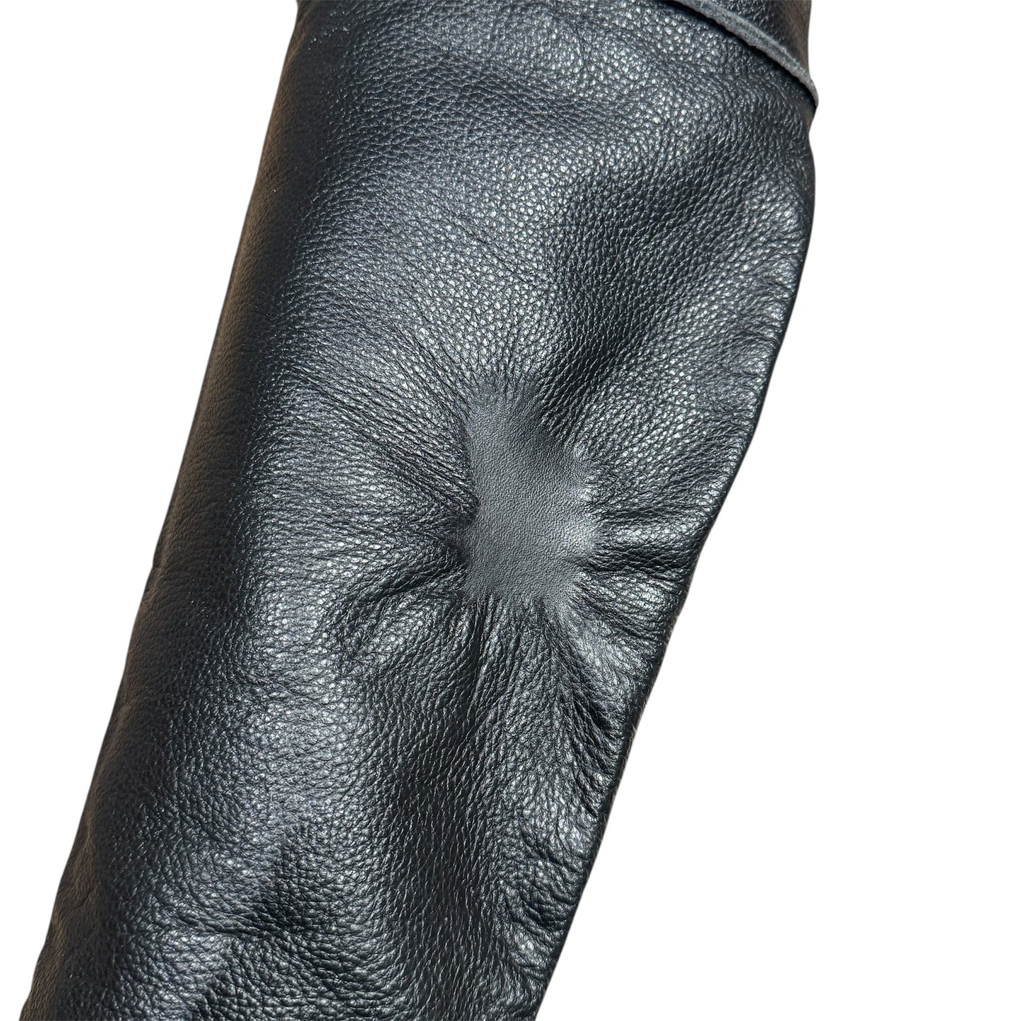 Christian Louboutin Thigh High Black Leather Boots Size 39