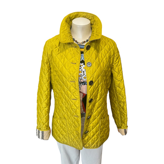 Burberry Diamond Quilted Jacket Size Medium