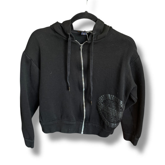 Louis Vuitton Stamp Hooded Zip Up Sweatshirt Size Small