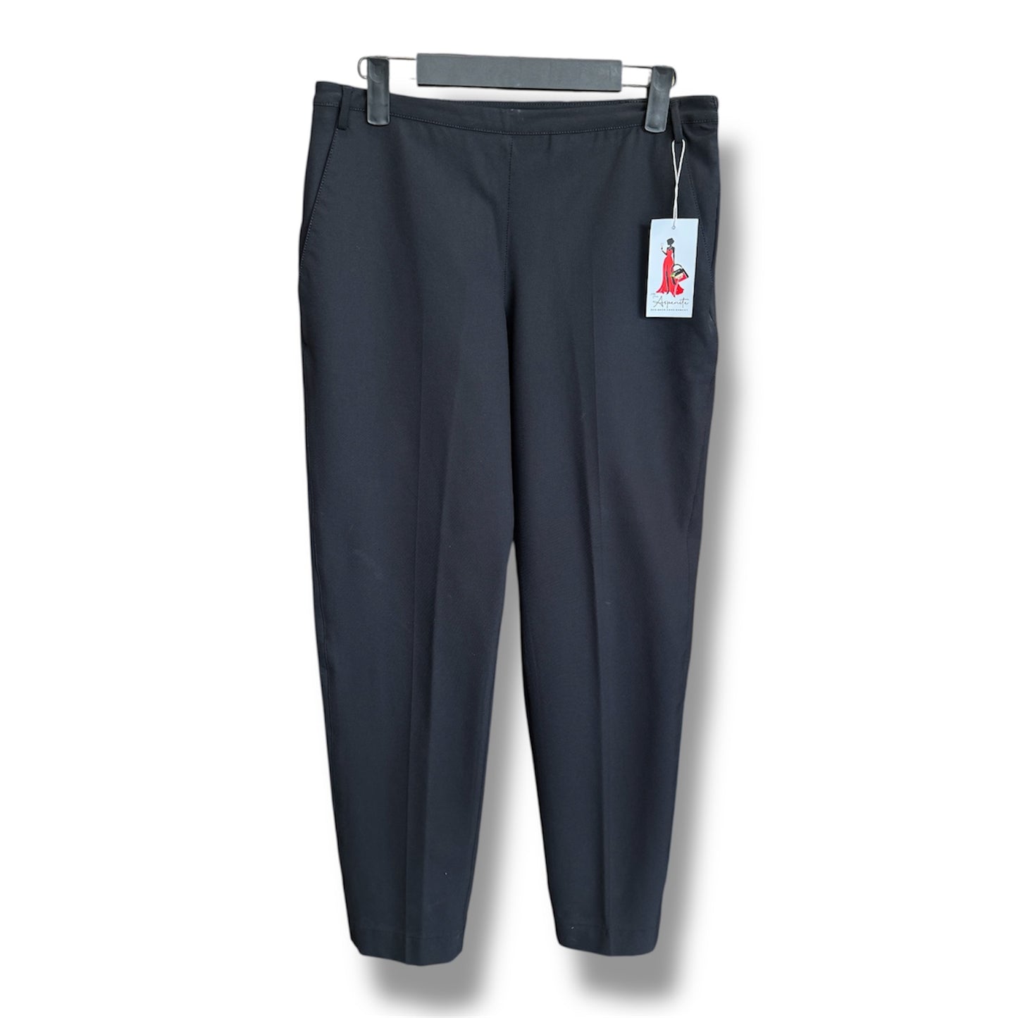 Prada Black Nylon Trousers Size 40