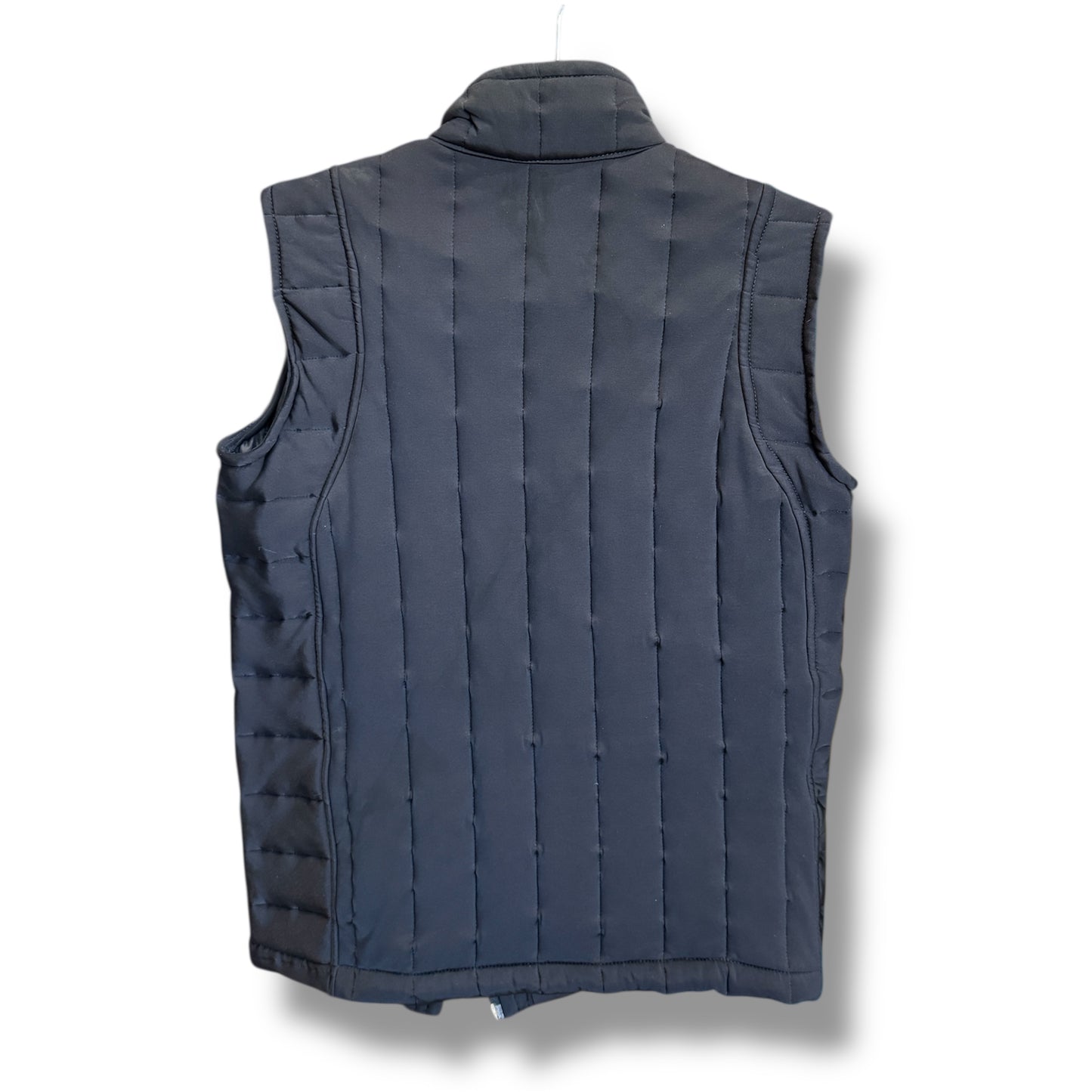 Anatomie Black Diagonal Puffer Vest Size M